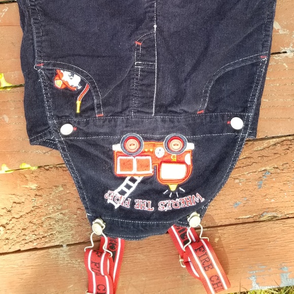 Corduroy bibs - Picture 2 of 3